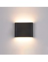ITALUX ROMANO Wall lamp Black LED 3000K IP54 PL-206B