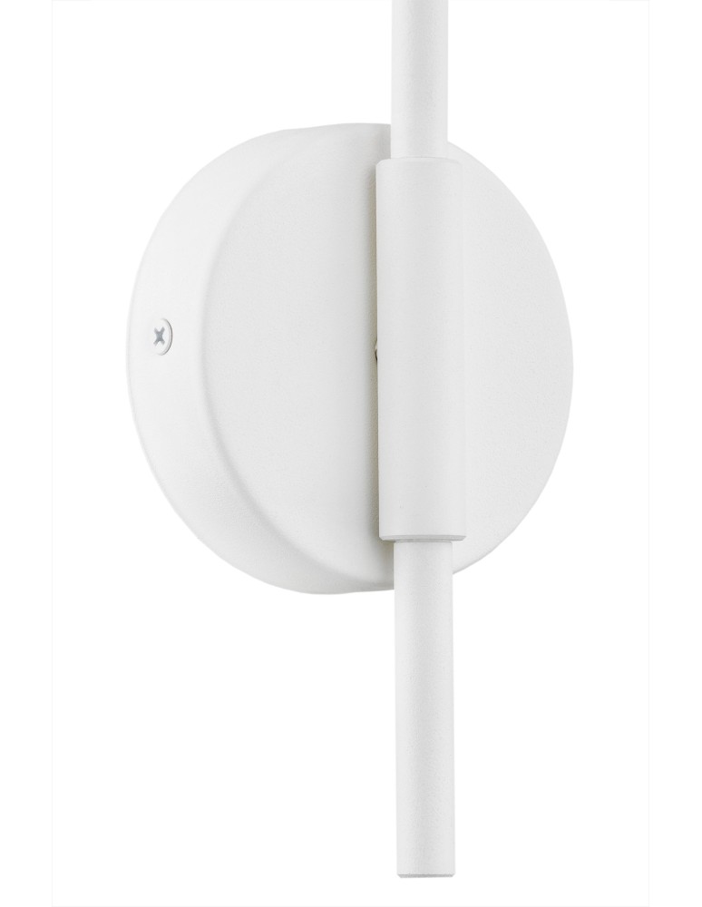 Cantilever wall lamps - Argon AVALONE wall lamp 1 pł. 1x15W (max) white structure brass elements 8006 - product kolory-swiatla.pl 5