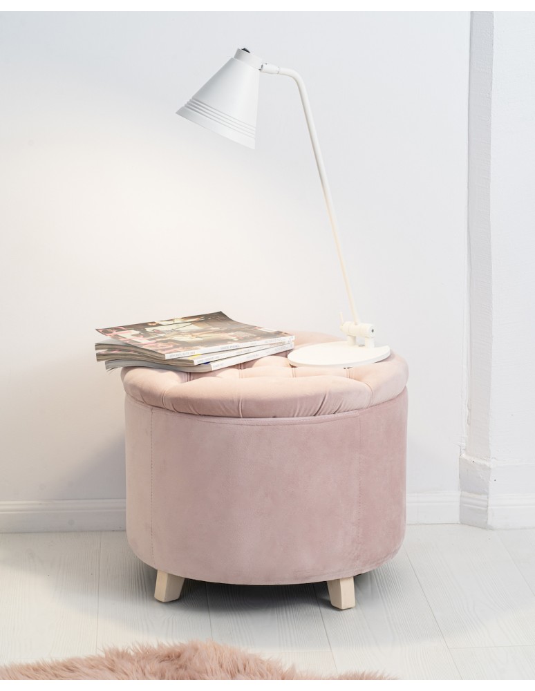 Desk lamps - Argon AVALONE desk lamp 1 pł. 1x15W (max) white structure 8000 - product kolory-swiatla.pl 2