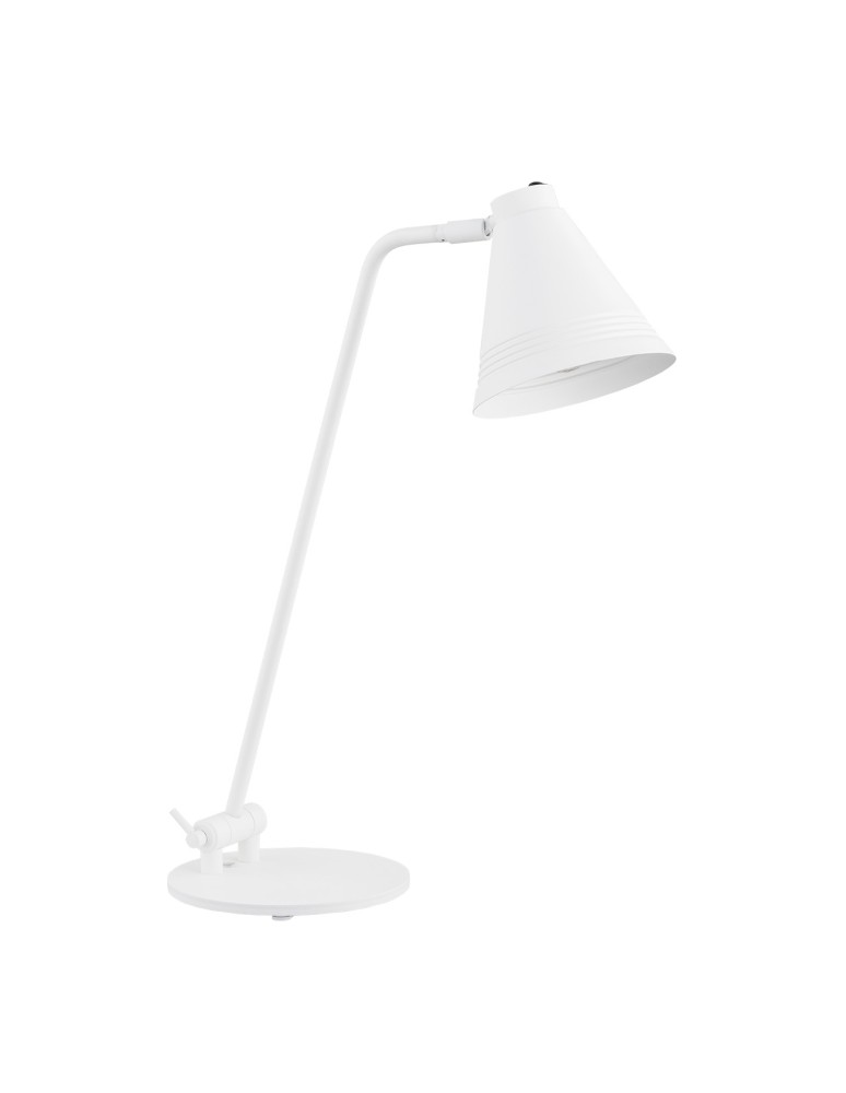 Desk lamps - Argon AVALONE desk lamp 1 pł. 1x15W (max) white structure 8000 - product kolory-swiatla.pl 3