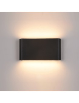 ITALUX ROMANO Wall lamp Black LED 3000K IP54 PL-266B