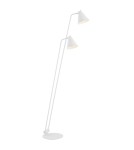 Floor lamps for reading - Argon AVALONE 2 fl. floor lamp 2x15W (max) white structure 7076 - product 1