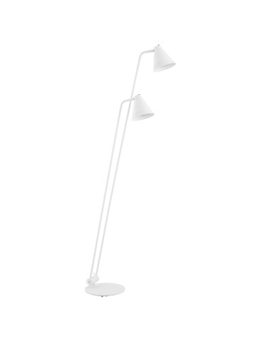 Argon AVALONE 2 fl. floor lamp 2x15W (max) white structure 7076 - product 2