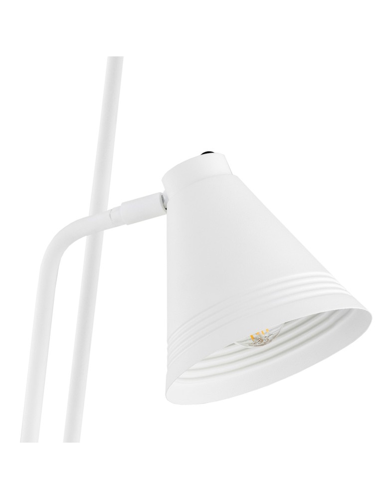 Floor lamps for reading - Argon AVALONE 2 fl. floor lamp 2x15W (max) white structure 7076 - product kolory-swiatla.pl 4