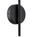 Cantilever wall lamps - Argon AVALONE wall lamp 1 pł. 1x15W (max) black structure brass elements 8008 - product 4