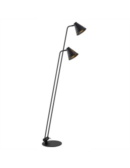 Argon AVALONE lampa podłogowa 2 pł. 2x15W (max) czarny struktura 7077