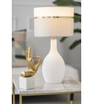 Table lamps - Argon BEJA 1 fl. table lamp 1x15W (max) white grey with gold decoration white gloss base 4359 - product 2
