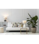 Table lamps - Argon BEJA 1 fl. table lamp 1x15W (max) white grey with gold decoration white gloss base 4359 - product 3