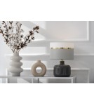 Table lamps - Argon BEJA 1 fl. table lamp 1x15W (max) white grey with gold decoration grey gloss base 4362 - product 3
