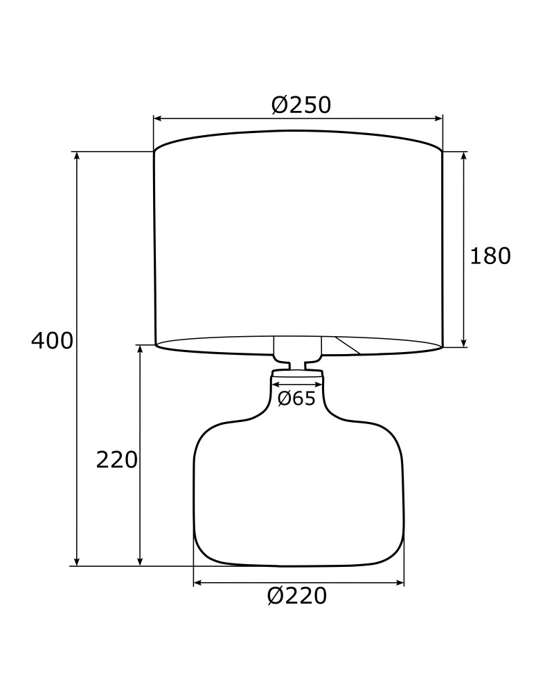 Argon BEJA lampa stołowa 1 pł. 1x15W (max) biało szary ze złotym dekorem szara podstawa połysk 4362