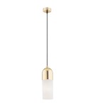 Single pendant lamps - Argon BURGOS 1 fl. pendant lamp 1x15W (max) opal mat brass 4212 - product 1