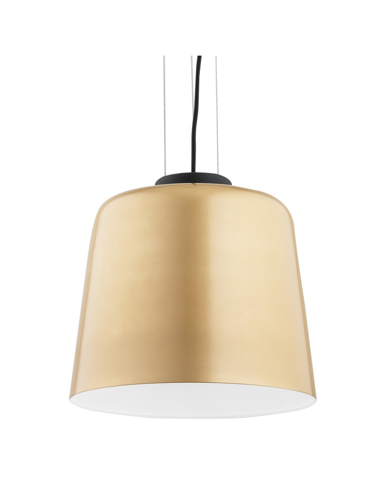 Single pendant lamps - Argon BERKLEY 1-fl. pendant lamp 1x15W (max) gold white 4690 - product kolory-swiatla.pl 3