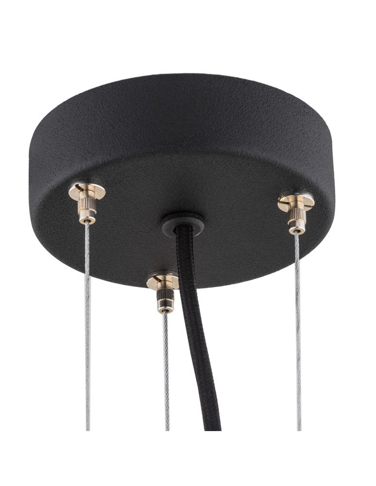 Single pendant lamps - Argon BERKLEY 1-fl. pendant lamp 1x15W (max) gold white 4690 - product kolory-swiatla.pl 5