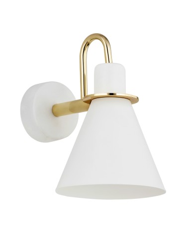 Argon BEVERLY kiniet 1 pł. 1x15W (max) white structure brass elements 4704 - product 2
