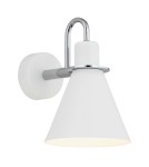 Argon BEVERLY kiniet 1 pł. 1x15W (max) biały struktura elementy chromowane 4705