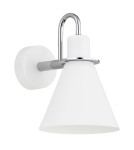 Argon BEVERLY kiniet 1 pł. 1x15W (max) biały struktura elementy chromowane 4705