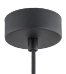 Single pendant lamps - Argon BEVERLY pendant lamp 1 pł. 1x15W (max) black structure brass elements 4687 - product 5
