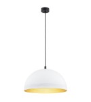 Single pendant lamps - Argon BONITA 1-fl. pendant lamp 1x15W (max) white gold center 8241 - product 1