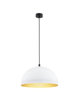 Argon BONITA lampa wisząca 1 pł. 1x15W (max) biały złoty środek 8241