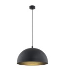 Single pendant lamps - Argon BONITA 1-fl. pendant lamp 1x15W (max) black gold center 8242 - product 1