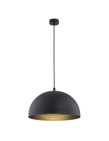 Argon BONITA 1-fl. pendant lamp 1x15W (max) black gold center 8242