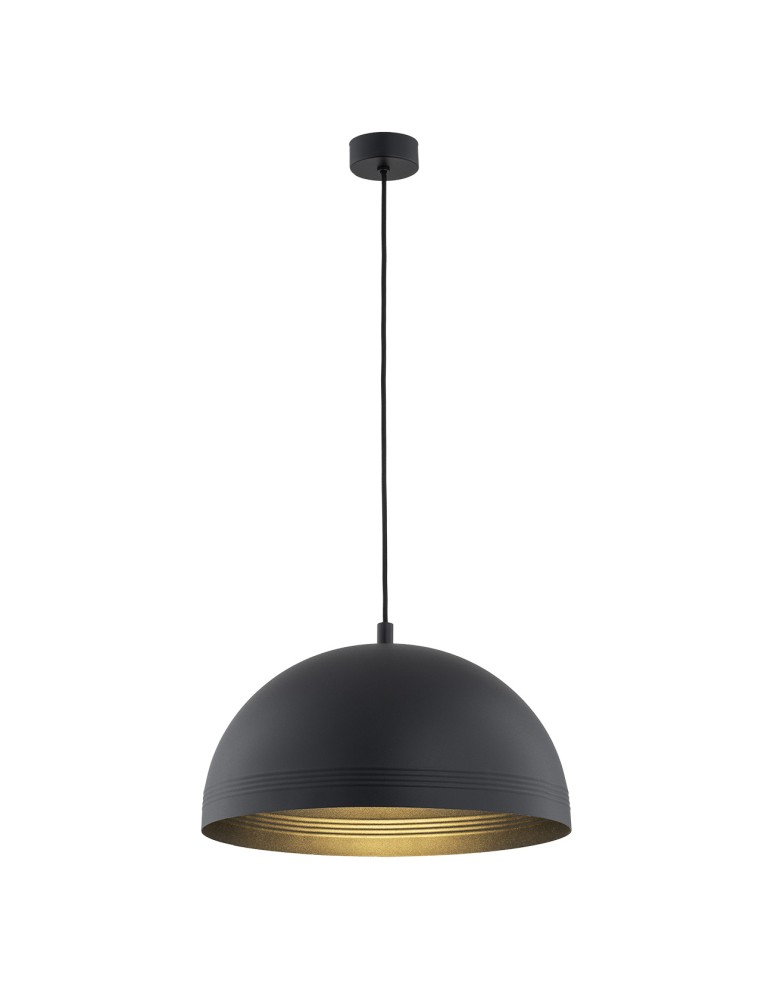 Single pendant lamps - Argon BONITA 1-fl. pendant lamp 1x15W (max) black gold center 8242 - product kolory-swiatla.pl 1