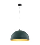 Single pendant lamps - Argon BONITA 1-fl. pendant lamp 1x15W (max) green gold center 8243 - product 1