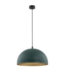 Single pendant lamps - Argon BONITA 1-fl. pendant lamp 1x15W (max) green gold center 8243 - product 2