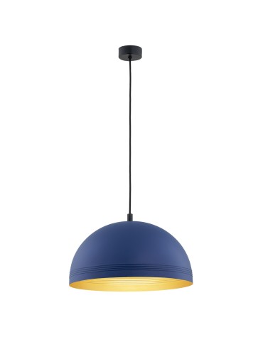Argon BONITA 1 fl. pendant lamp 1x15W (max) navy blue gold center 8244