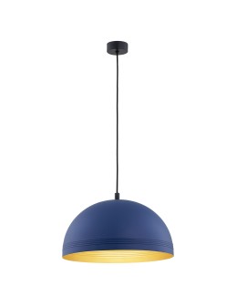 Argon BONITA lampa wisząca 1 pł. 1x15W (max) granatowy złoty środek 8244