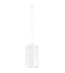 Pendant lamps - Argon BODRUM 3 fl. pendant lamp 3x15W (max) white structure 1251 - product 1