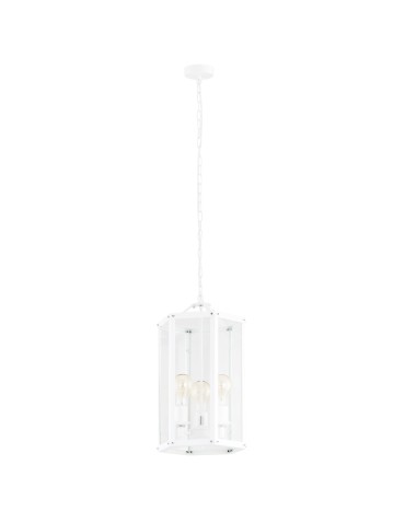 Argon BODRUM 3 fl. pendant lamp 3x15W (max) white structure 1251