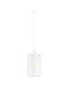 Argon BODRUM 3 fl. pendant lamp 3x15W (max) white structure 1251