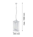 Pendant lamps - Argon BODRUM 3 fl. pendant lamp 3x15W (max) chrome 1252 - product 5