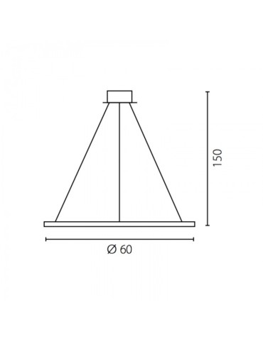RAMKO Echo Chandelier 60 LED Indoor 67890 - product 2