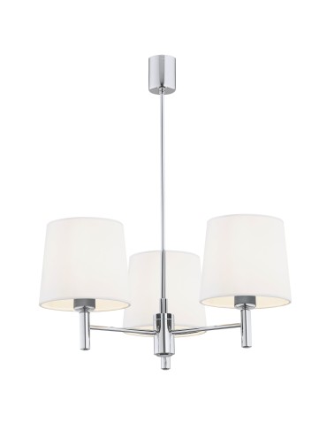 Argon BOLZANO PLUS 3 fl. chandelier 3x15W (max) cream chrome 6114