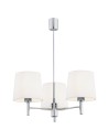 Argon BOLZANO PLUS 3 fl. chandelier 3x15W (max) cream chrome 6114