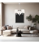 3-point chandelier - Argon BOLZANO PLUS 3 fl. chandelier 3x15W (max) cream chrome 6114 - product 2