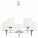 Argon BOLZANO PLUS żyrandol 5 pł. 5x15W (max) śmietankowy chrom 2110