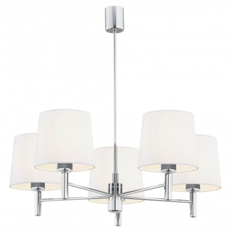 Argon BOLZANO PLUS żyrandol 5 pł. 5x15W (max) śmietankowy chrom 2110