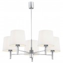 Argon BOLZANO PLUS żyrandol 5 pł. 5x15W (max) śmietankowy chrom 2110