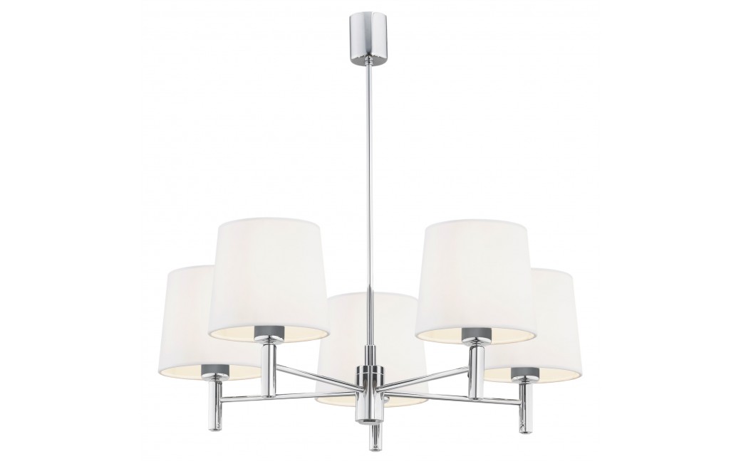 Argon BOLZANO PLUS żyrandol 5 pł. 5x15W (max) śmietankowy chrom 2110