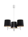 Argon BOLZANO PLUS żyrandol 3 pł. 3x15W (max) czarny chrom 6108 Argon BOLZANO PLUS żyrandol 3 pł. 3x15W (max) czarny chrom 6108