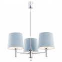 Argon BOLZANO żyrandol 3 pł. 3x15W (max) błękitny chrom 1383