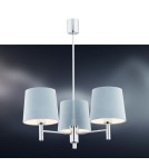 3-point chandelier - Argon BOLZANO 3 fl. chandelier 3x15W (max) blue chrome 1383 - product 2