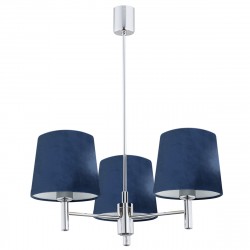 Argon BOLZANO żyrandol 3 pł. 3x15W (max) granat chrom 1381