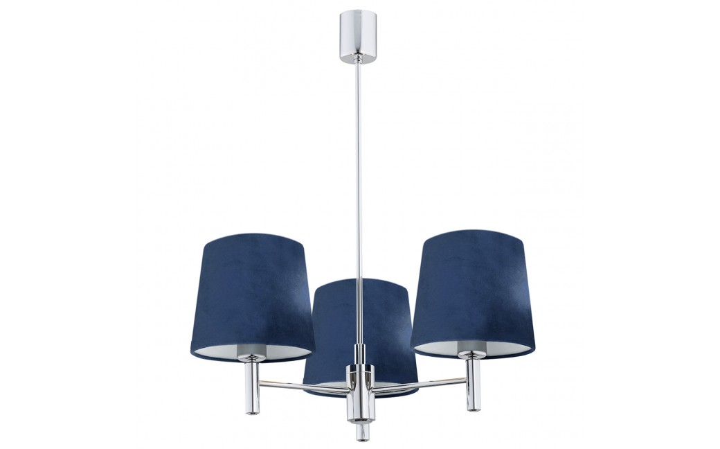 Argon BOLZANO żyrandol 3 pł. 3x15W (max) granat chrom 1381