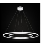 Pendant lamps circles - RAMKO Echo Chandelier 60 + 90 LED 67934 - product 1