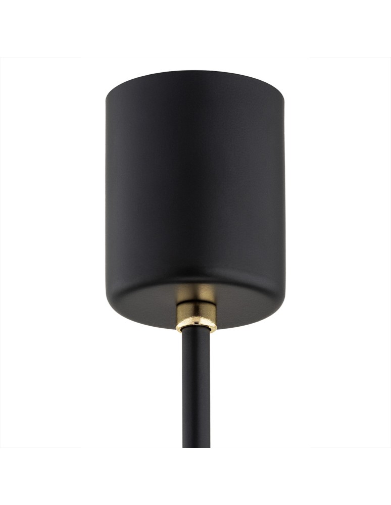 3-point chandelier - Argon CAMELOT PLUS 3 fl. chandelier 3x15W (max) opal mat black mat 6143 - product kolory-swiatla.pl 5