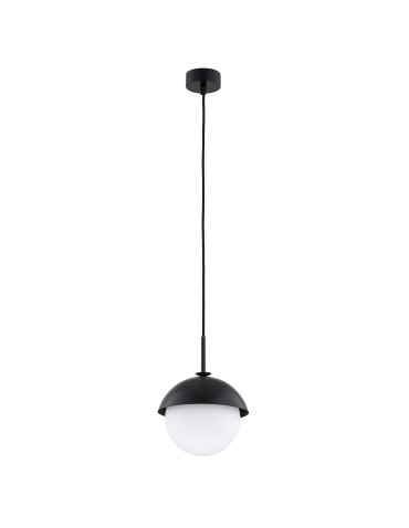 Argon CAPPELLO 1 fl. pendant lamp 1x15W (max) opal mat black 8295 - product 2